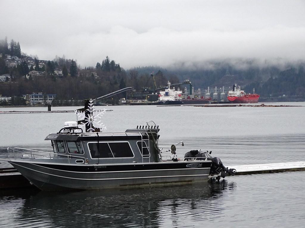 Thrifty Garage Door Repair - Garage Door Repair Vancouver - Harbor Socked in with Cloud - Port Moody, BC